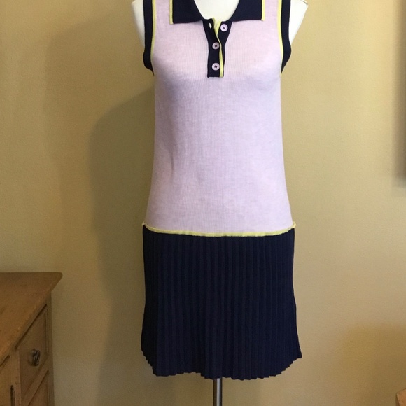 Sui by Anna Sui Lightweight Knit Tennis Inspired Dress - Picture 14 of 16